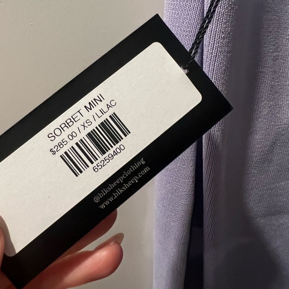 BEC + BRIDGE sorbet mini dress, can be worn both ways XS lilac - Picture 4 of 7